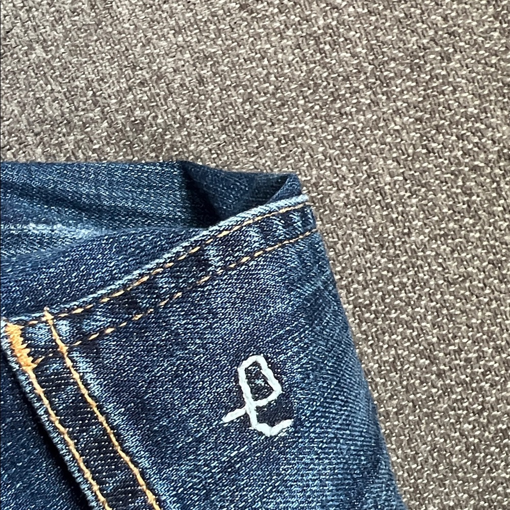 rag & bone Men's Slim Fit Blue Jeans - Picture 7 of 9